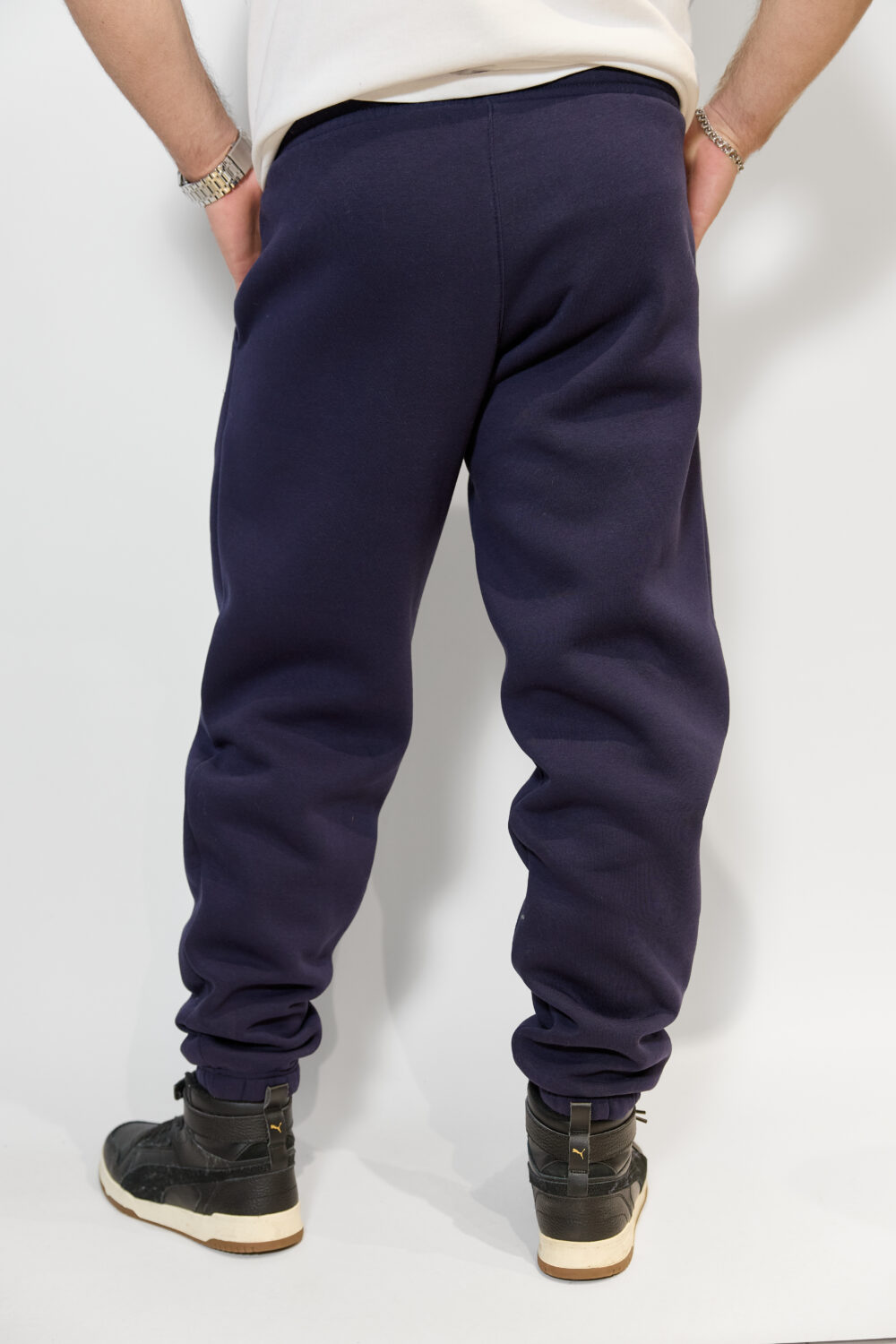 Чоловічі спортивні штани з манжетами та регульованою посадкою