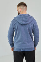 Чоловіче зіп худі на блискавці з м’якого трикотажу