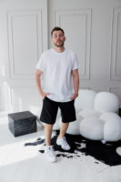 Чоловічі трикотажні шорти базової моделі