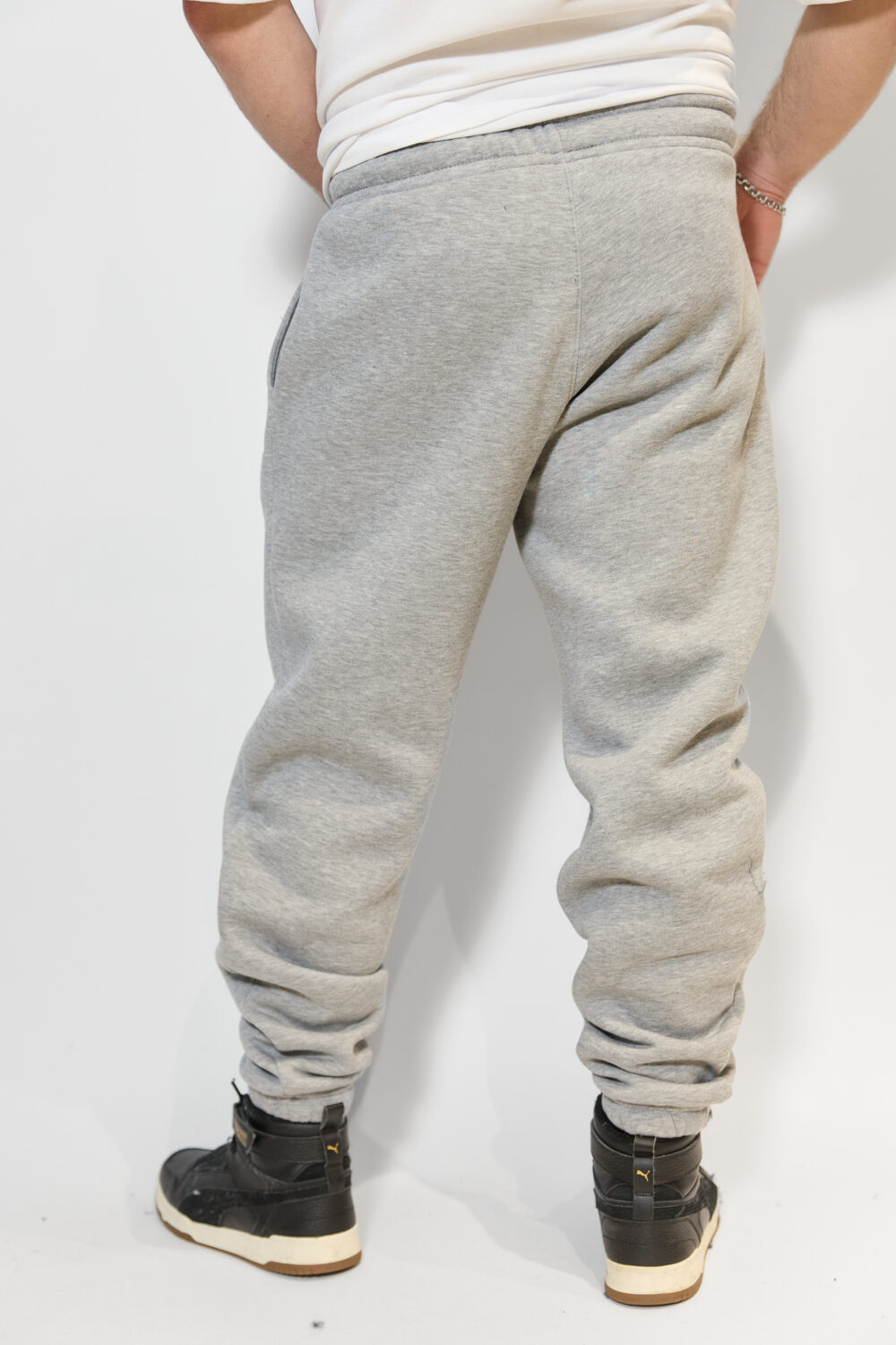 Чоловічі спортивні штани з манжетами та регульованою посадкою