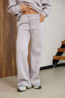 Жіночі штани палаццо теплі повсякденні комфортні стильні