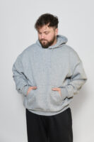 Чоловіче худі з капюшоном — тепле, щільне, oversize стиль