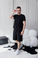 Чоловічі трикотажні шорти базової моделі