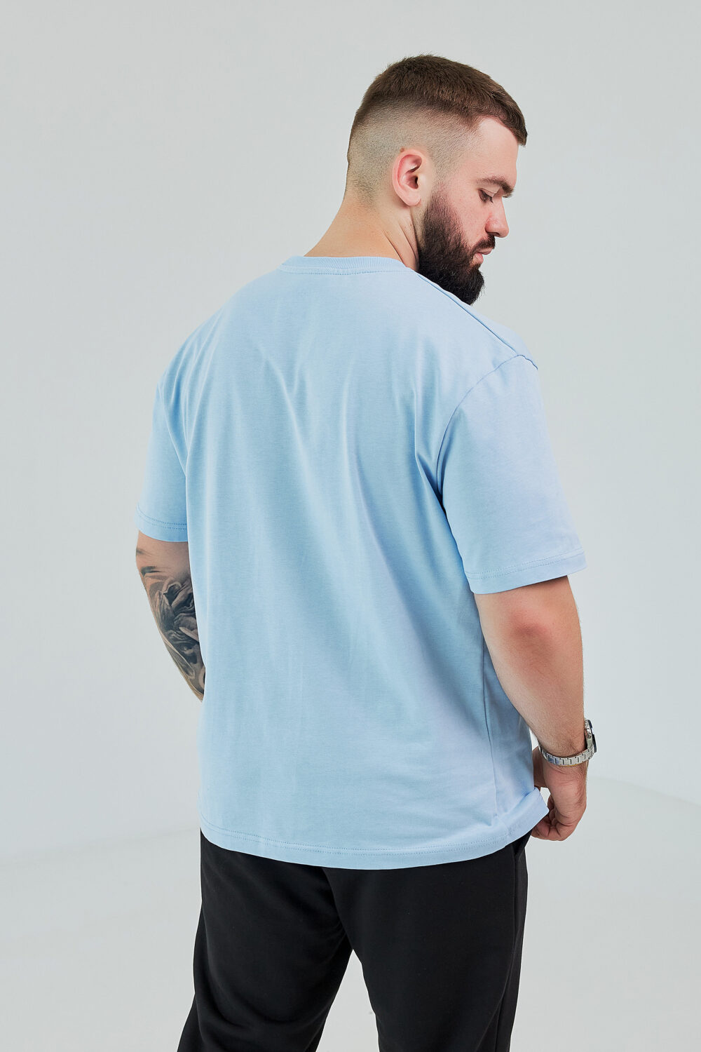 Чоловіча базова футболка з бавовни