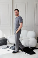 Чоловічі класичні штани вільного силуету