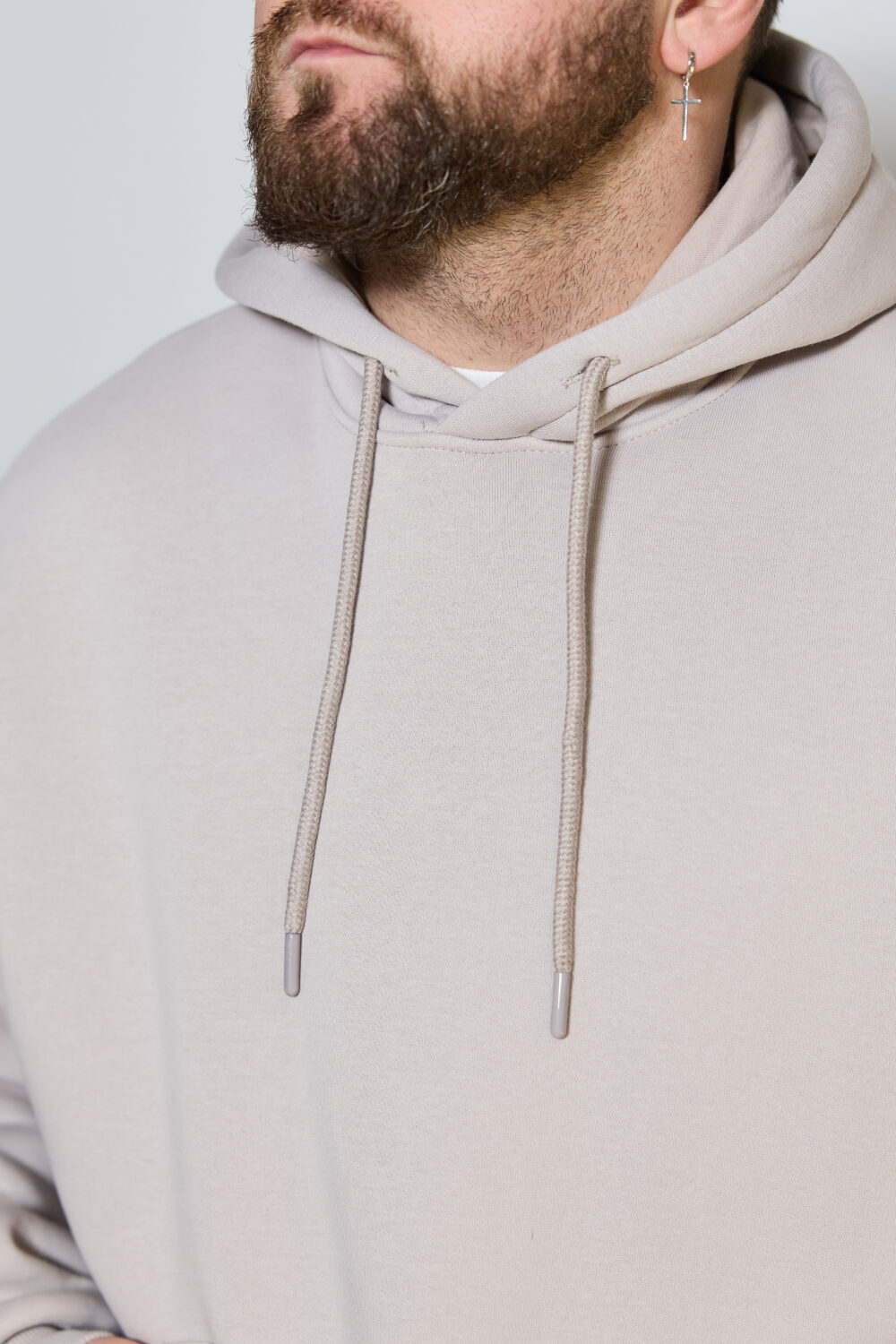 Чоловіче худі з капюшоном — тепле, щільне, oversize стиль