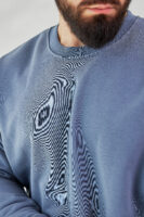 Чоловічий світшот прямого крою з щільного трикотажу