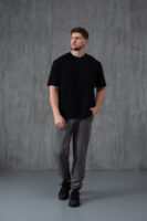 Чоловіча базова футболка з бавовни