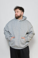 Чоловіче худі з капюшоном — тепле, щільне, oversize стиль