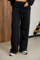 Жіночі штани палаццо теплі повсякденні комфортні стильні