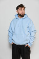 Чоловіче худі з капюшоном — тепле, щільне, oversize стиль