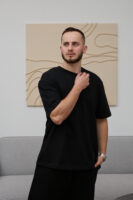 Чоловіча базова футболка з бавовни