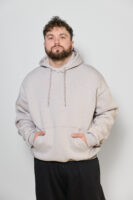 Чоловіче худі з капюшоном — тепле, щільне, oversize стиль