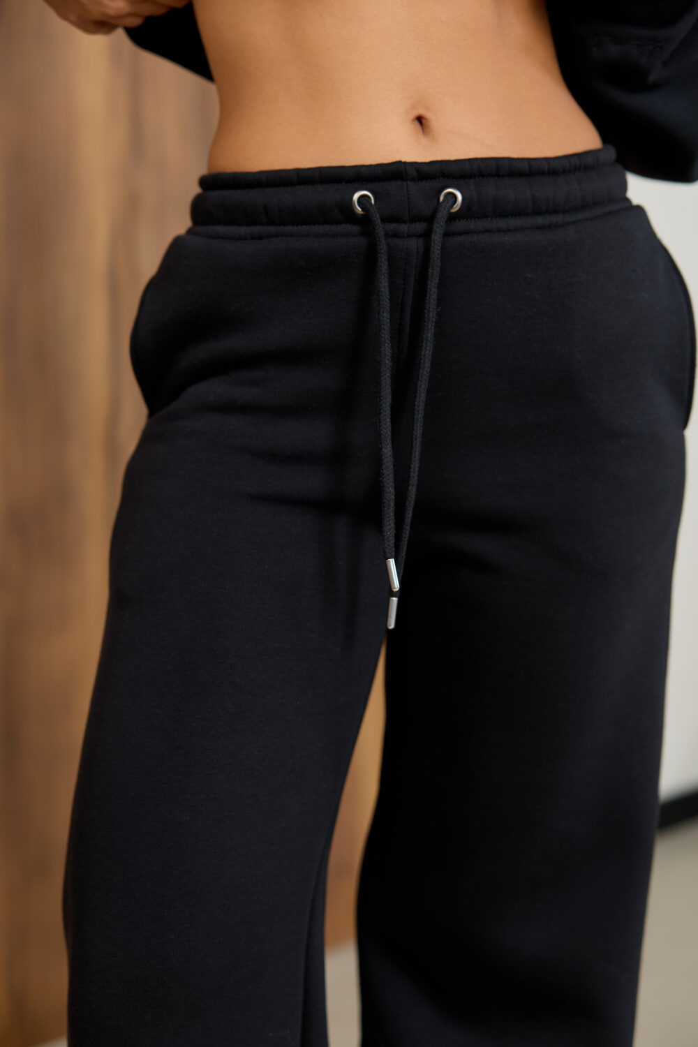 Жіночі штани палаццо теплі повсякденні комфортні стильні