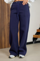 Жіночі штани палаццо теплі повсякденні комфортні стильні