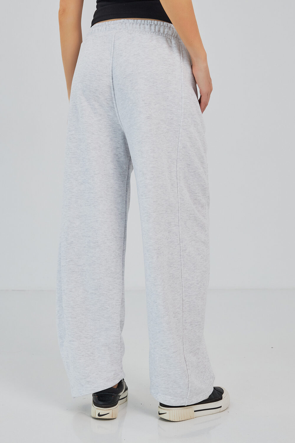 Штани жіночі baggy oversize з високою посадкою та кишенями