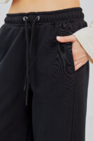 Штани жіночі baggy oversize з високою посадкою та кишенями