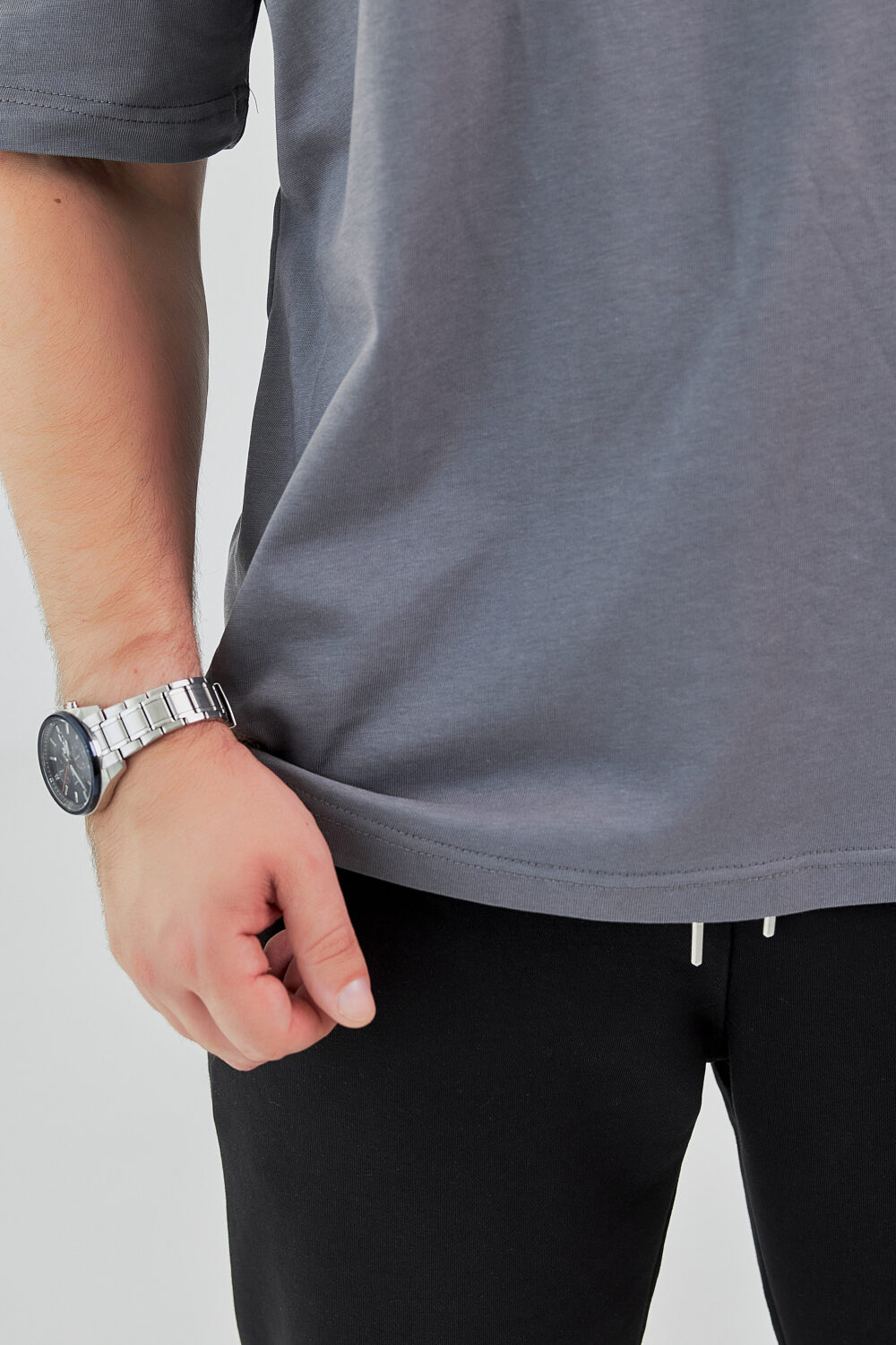 Чоловіча базова футболка з бавовни