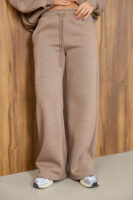 Жіночі штани палаццо теплі повсякденні комфортні стильні