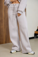 Жіночі штани палаццо теплі повсякденні комфортні стильні