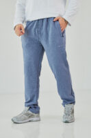 Чоловічі спортивні штани прямого крою з щільної трикотажної тканини