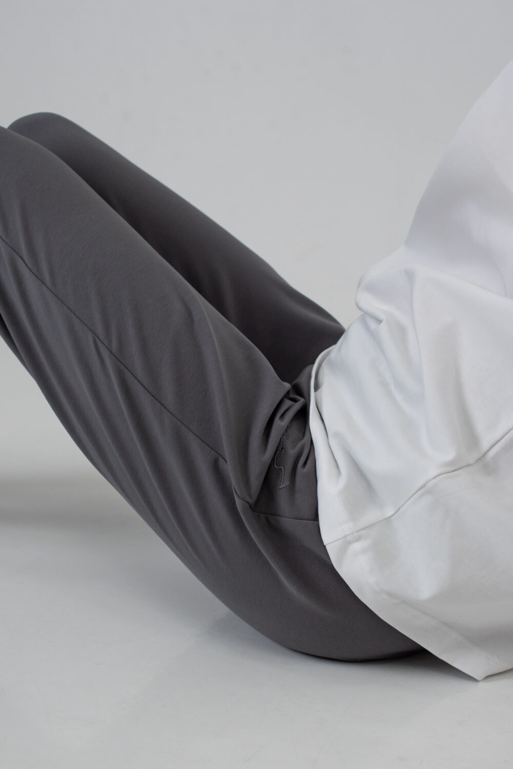 Жіночі штани спортивні базові з високою посадкою