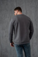 Чоловічий світшот з м’якого трикотажу у базовому стилі