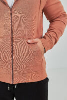 Чоловіче зіп худі на блискавці з м’якого трикотажу