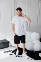 Чоловічі трикотажні шорти базової моделі