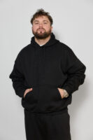 Чоловіче худі з капюшоном — тепле, щільне, oversize стиль