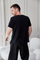 Чоловічі спортивні шорти прямого крою з трикотажу