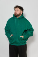 Чоловіче худі з капюшоном — тепле, щільне, oversize стиль