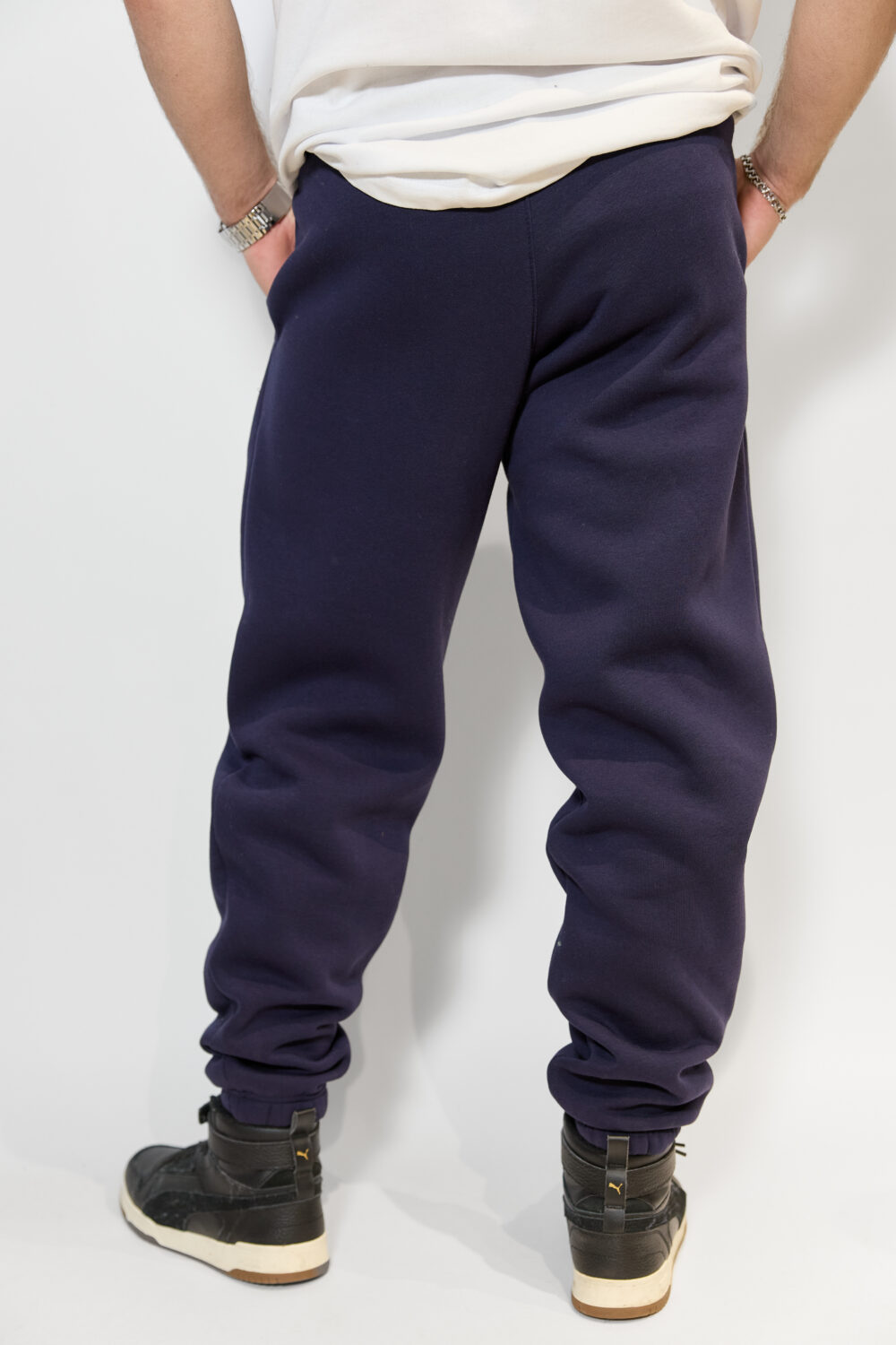 Чоловічі спортивні штани з манжетами та регульованою посадкою