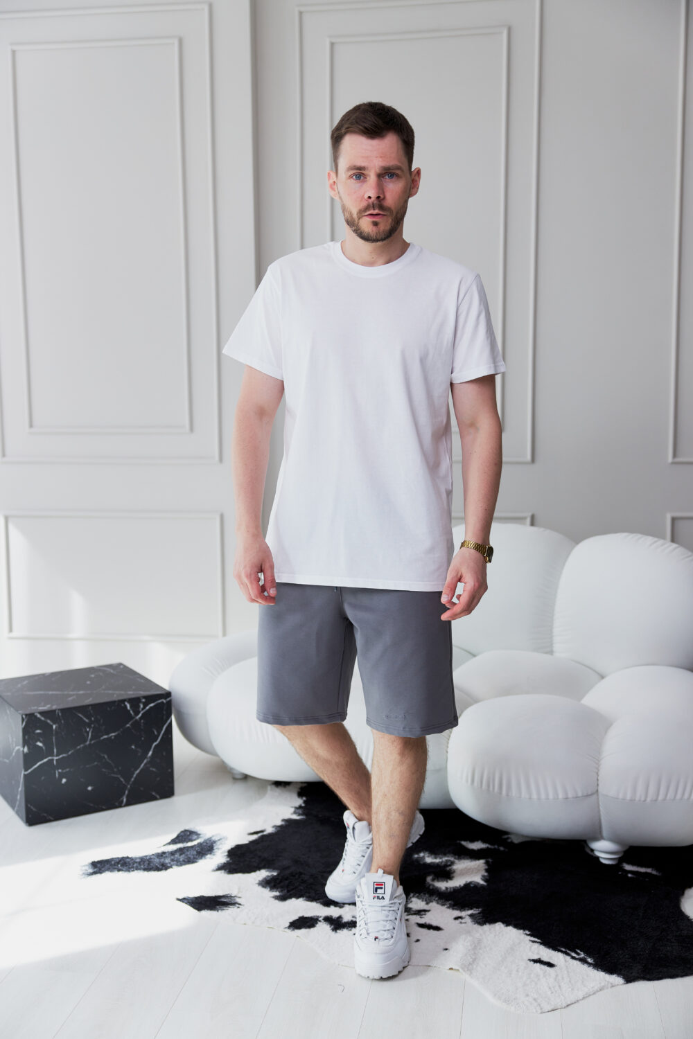 Чоловічі трикотажні шорти базової моделі