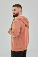 Чоловіче зіп худі на блискавці з м’якого трикотажу