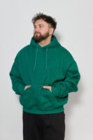 Чоловіче худі з капюшоном — тепле, щільне, oversize стиль