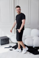 Чоловічі трикотажні шорти базової моделі