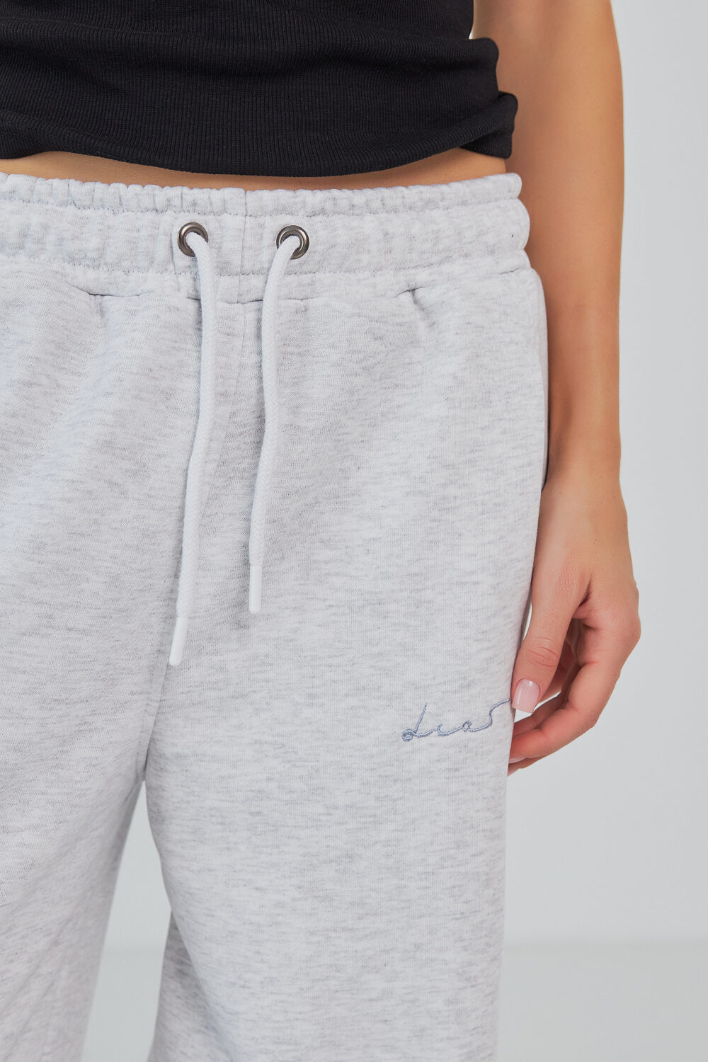 Штани жіночі baggy oversize з високою посадкою та кишенями