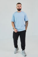 Чоловіча базова футболка з бавовни