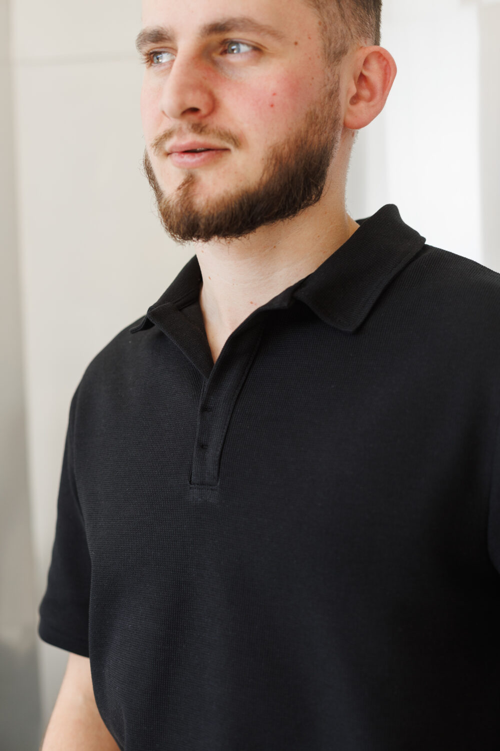 Чоловіче поло базове з бавовни пеньє