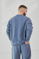 Чоловічий світшот прямого крою з щільного трикотажу