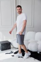 Чоловічі трикотажні шорти базової моделі