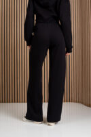 Жіночі штани палаццо вафельні з високою посадкою