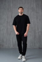 Чоловіча базова футболка з бавовни