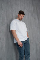 Чоловіча базова футболка з бавовни