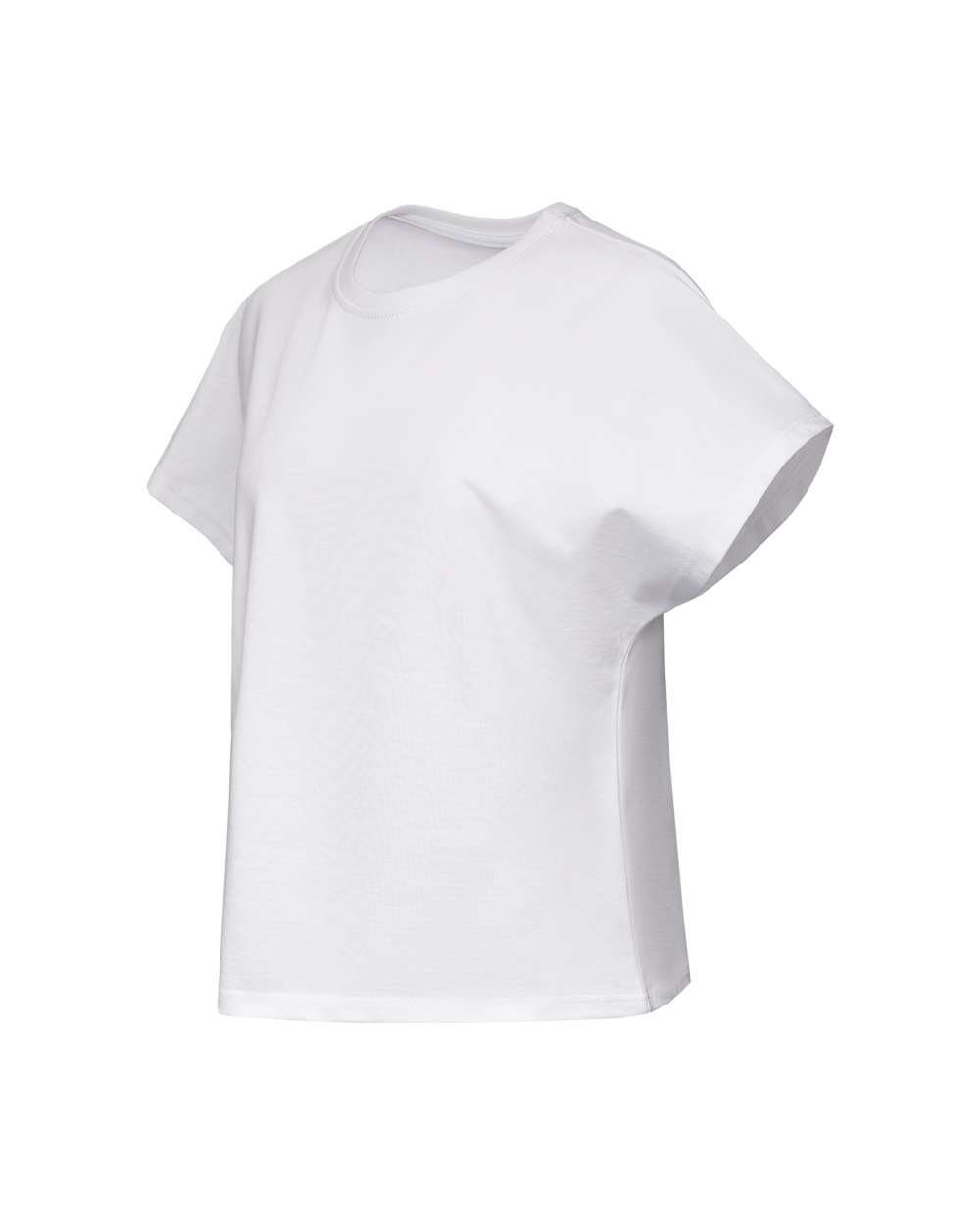 Жіноча футболка класична базова бавовняна повсякденна комфортна