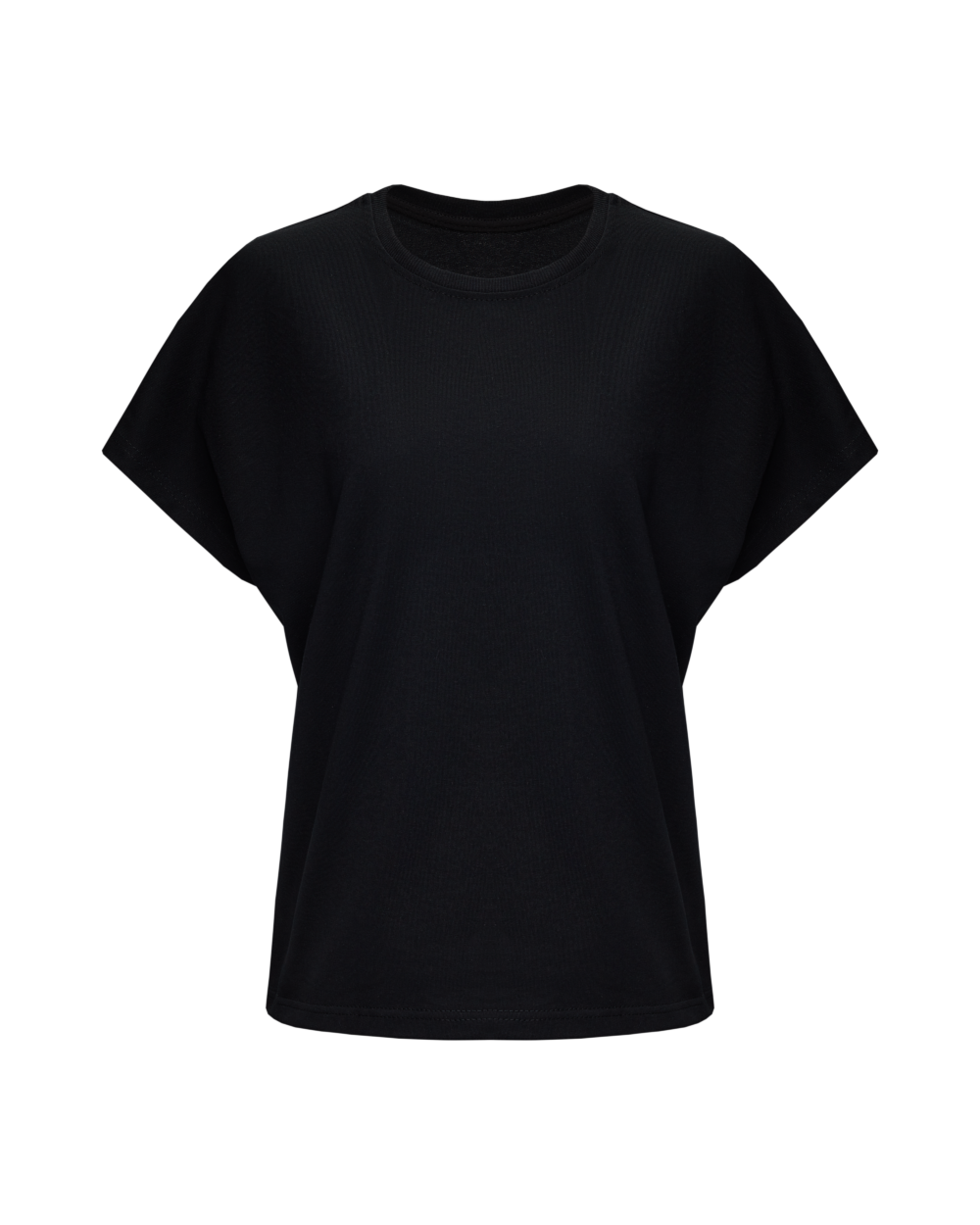 Жіноча футболка класична базова бавовняна повсякденна комфортна