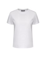 Жіноча футболка класична базова бавовняна повсякденна комфортна