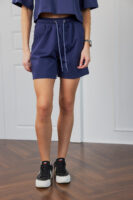 Жіночі шорти вільного крою спортивні повсякденні на резинці