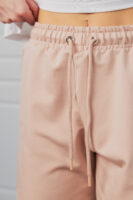 Жіночі шорти вільного крою спортивні повсякденні на резинці